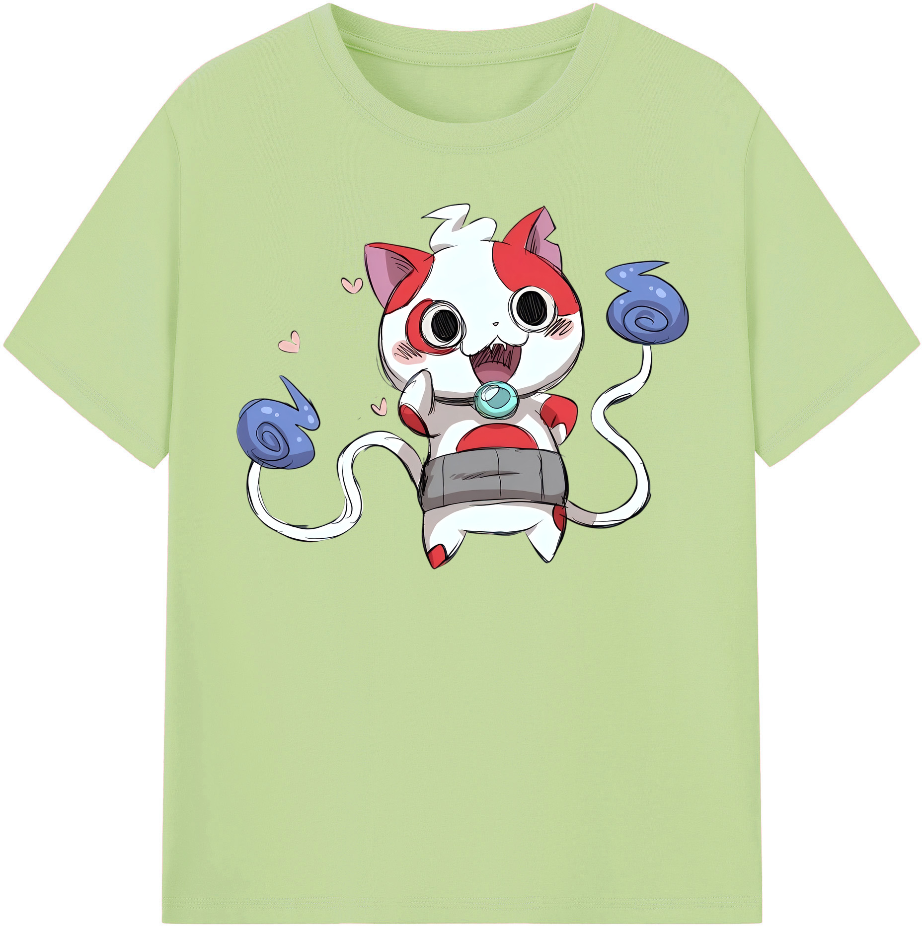 （画像用） 妖怪ウォッチ Yo-kai Watch 綿100％半袖Tシャツ（フロントプリント）